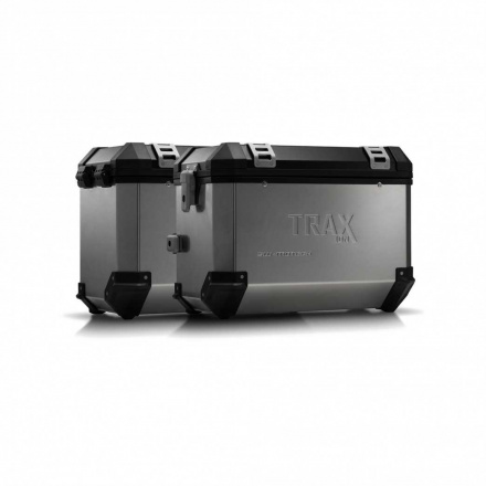 Trax Evo koffersysteem, Ducati Multistrada 1200/S ('10-). 45/45 LTR. - Zilver