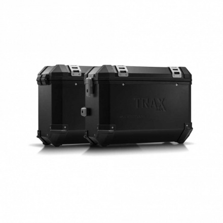 Trax Evo koffersysteem, Ducati Multistrada 1200/S ('10-). 37/37 LTR. - Zwart