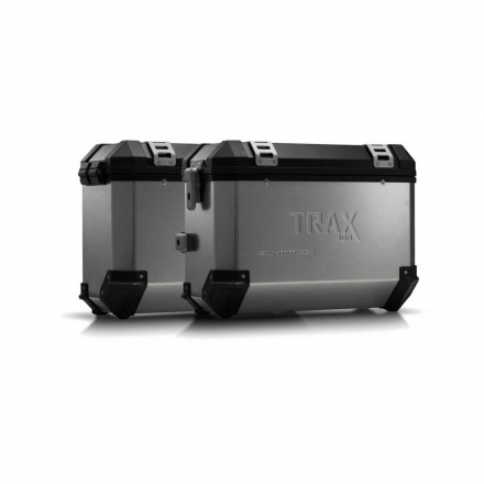 Trax Evo koffersysteem, Ducati Multistrada 1200/S ('10-). 37/37 LTR. - Zilver
