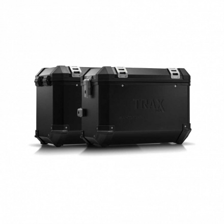 Trax EVO koffersysteem, HUSQVARNA TR 650 STRADA / TERRA ('12-). 45/45 - Zwart