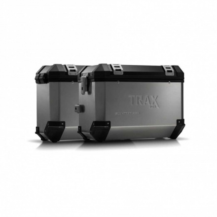 Trax EVO koffersysteem, Suzuki DL 650 V-STROM ('11). 45/37 ltr. - Zilver