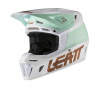 Leatt Crosshelm met crossbril 8.5 V21.1, Wit-Groen (Afbeelding 1 van 6)