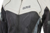 GMS Tara Zomer Doorwaai Motorjas, Zwart-Beige (Afbeelding 3 van 3)