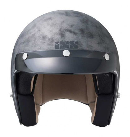 IXS 77 2.3 Jet Motorhelm, Mat Zwart (2 van 2)