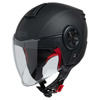 851 1.0 Jet Motorhelm - Mat Zwart