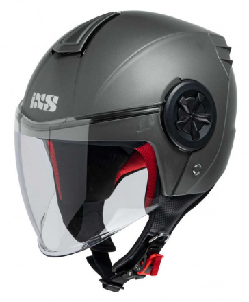 IXS 851 1.0 Jet Motorhelm, Mat Grijs (1 van 1)