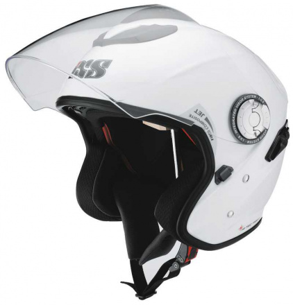 IXS Hx 91 Motorhelm, Wit (3 van 3)