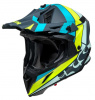 Motorcross Helm Ixs 189 2.0 - Blauw-Groen