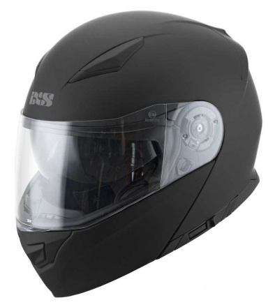 Flip Up 300 1.0 Motorhelm - Mat Zwart-Zwart