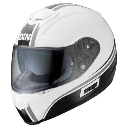 IXS Helm 215 2.1, Wit-Zwart-Zilver (1 van 3)