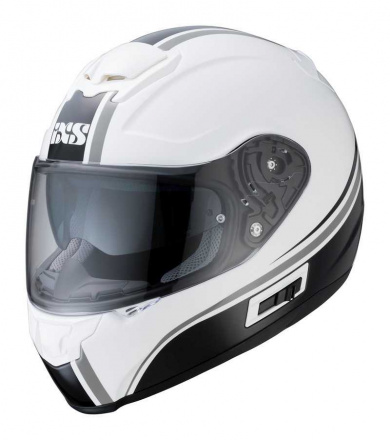 IXS Helm 215 2.1, Wit-Zwart-Zilver (2 van 3)