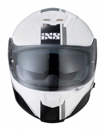 IXS Helm 215 2.1, Wit-Zwart-Zilver (3 van 3)