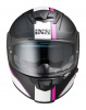 IXS Helm 215 2.1, Mat Zwart-Wit-Roze (Afbeelding 3 van 3)