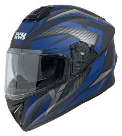 IXS Helm 216 2.1, Zwart-Blauw (1 van 1)