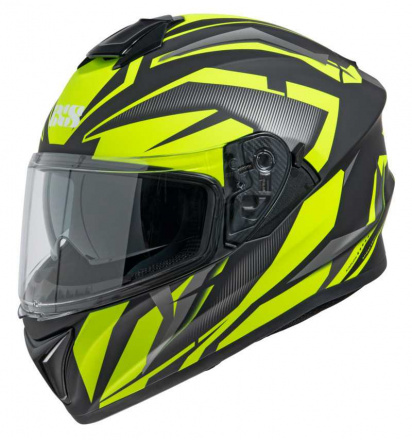 IXS Helm 216 2.1, Zwart-Geel (1 van 1)