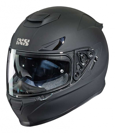 IXS 315 1.0 Motorhelm, Mat Zwart-Antraciet (1 van 5)