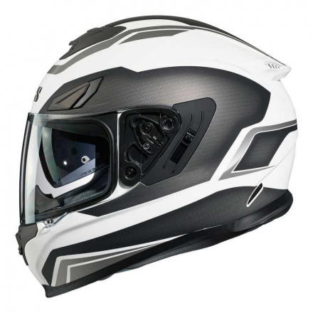 IXS 315 2.0 Motorhelm, Zwart-Antraciet-Wit (3 van 5)