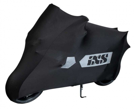 IXS Tarpaulin Motorhoes Indoor M, Zwart (2 van 3)