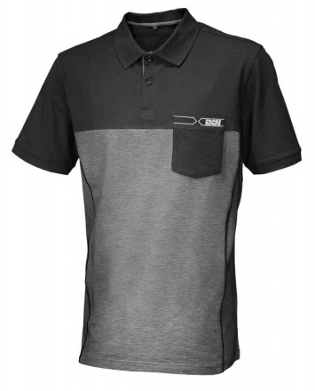 Polo-shirt Ixs - Grijs-Zwart