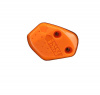 IXS Slider Set Elbow Rs-1000  1 White, Oranje (Afbeelding 2 van 2)