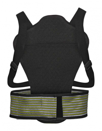 Back Protector Rs-10 Black-green L - Zwart-Groen