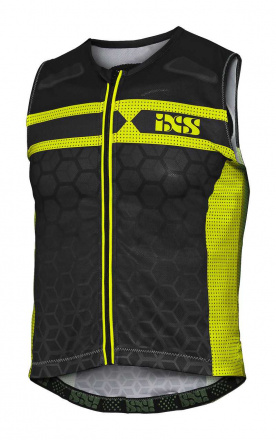 IXS Protector Vest Rs-20 Black-green L, Zwart-Groen (1 van 2)