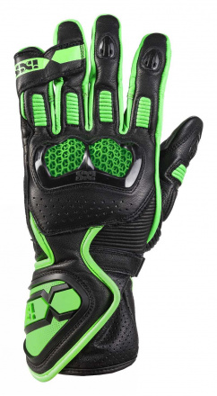 IXS Sport Ld Glove Rs-200 2.0, Zwart-Groen (1 van 2)