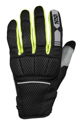 Glove Urban Samur-air 1.0 - Zwart-Geel-Zilver