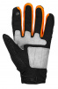 IXS Glove Urban Samur-air 1.0, Zwart-Oranje-Zilver (Afbeelding 2 van 2)