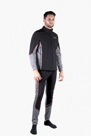 IXS Functional Ice 1.0 Motorbroek, Zwart-Grijs-Rood (3 van 5)