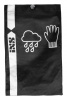 IXS Rain Glove Virus 4.0, Zwart (Afbeelding 3 van 3)