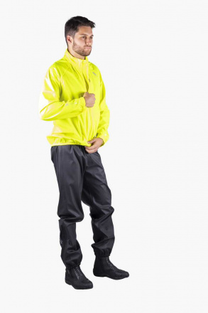 IXS Rain Saint Motorjas, Fluor-Geel (3 van 6)