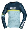 IXS Mx Jersey Trigger, Blauw-Geel (Afbeelding 1 van 2)