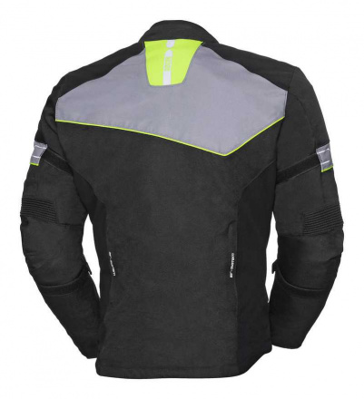 IXS Sport Jas, Zwart-Grijs-Geel (2 van 2)