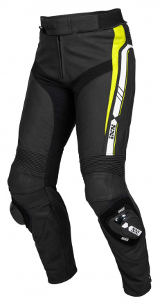 IXS Suit Sport Ld Rs-700 2-delig, Zwart-Geel-Wit (3 van 4)