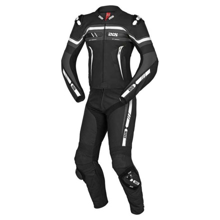 IXS Suit Sport Ld Rs-700 2-delig, Zwart-Grijs-Wit (1 van 5)