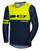 IXS Mx Jersey 19 2.0 Slim, Blauw-Geel (Afbeelding 1 van 3)