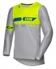 IXS Mx Jersey 19 2.0 Slim, Grijs-Geel (Afbeelding 1 van 3)