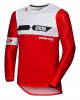 IXS Mx Jersey 19 2.0 Slim, Rood-Wit-Zwart (Afbeelding 1 van 3)