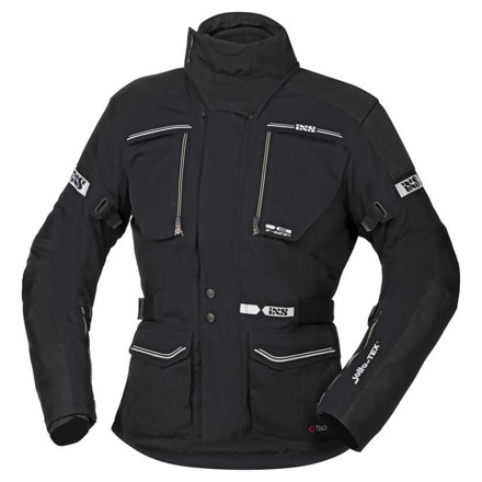 IXS Tour Traveller-st Motorjas, Zwart (1 van 5)