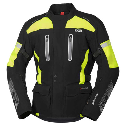 Tour Pacora-st Motorjas - Zwart-Geel-Fluor