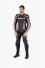 IXS Suit Sport Ld Rs-800 1.0 1-Delig, Zwart-Rood-Wit (Afbeelding 3 van 5)