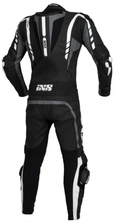 IXS Suit Sport Ld Rs-800 1.0 1-Delig, Zwart-Grijs-Wit (2 van 5)