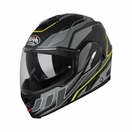 Airoh Motorhelm , REV 19 Revolution, Geel (1 van 4)