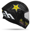 Airoh Motorhelm , Valor Rockstar, Mat Wit-Zwart (Afbeelding 2 van 4)