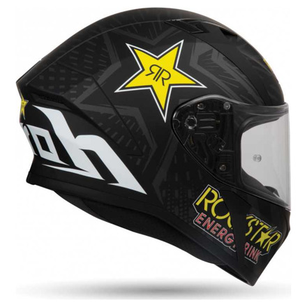Airoh Motorhelm , Valor Rockstar, Mat Wit-Zwart (2 van 4)