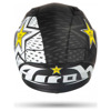 Airoh Motorhelm , Valor Rockstar, Mat Wit-Zwart (Afbeelding 4 van 4)