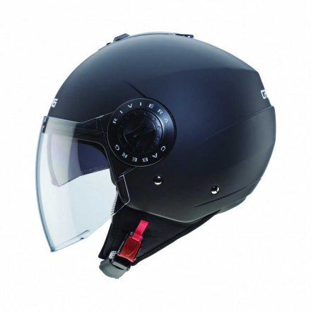 Caberg Jet Riviera V3, Mat Zwart (2 van 3)