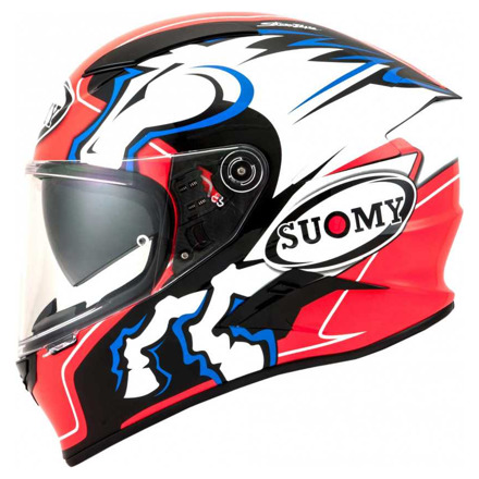 Suomy Speedstar Zerofour Matt, Rood-Zwart-Wit (1 van 3)