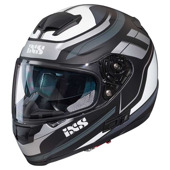 215 2.0 Motorhelm - Zwart-Grijs-Wit